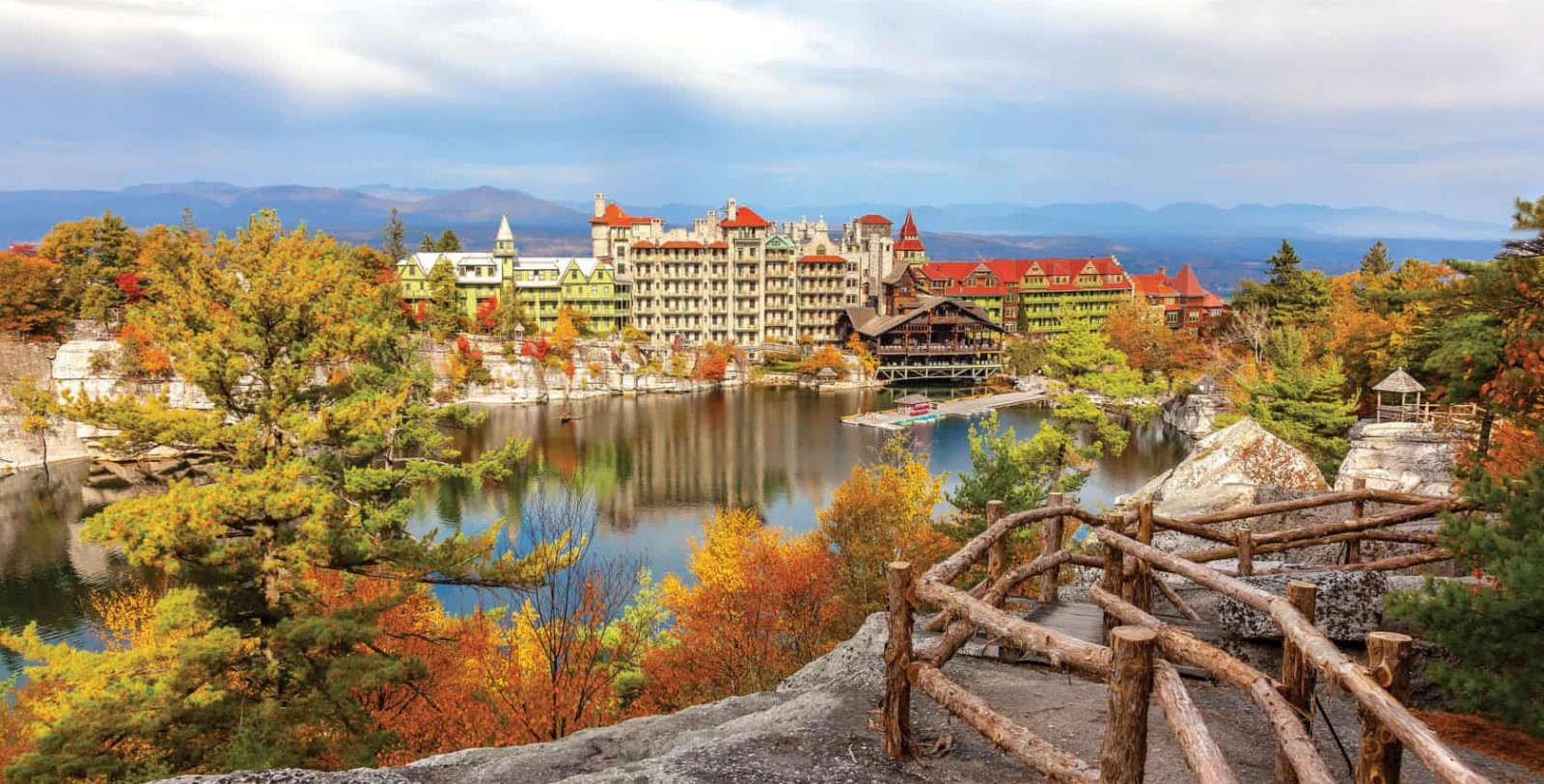 Spend a day exploring the Historic Huguenot Street, Minnewaska State Park, and the Robibero Family Vineyards. Discover the view from Sky Top Tower.