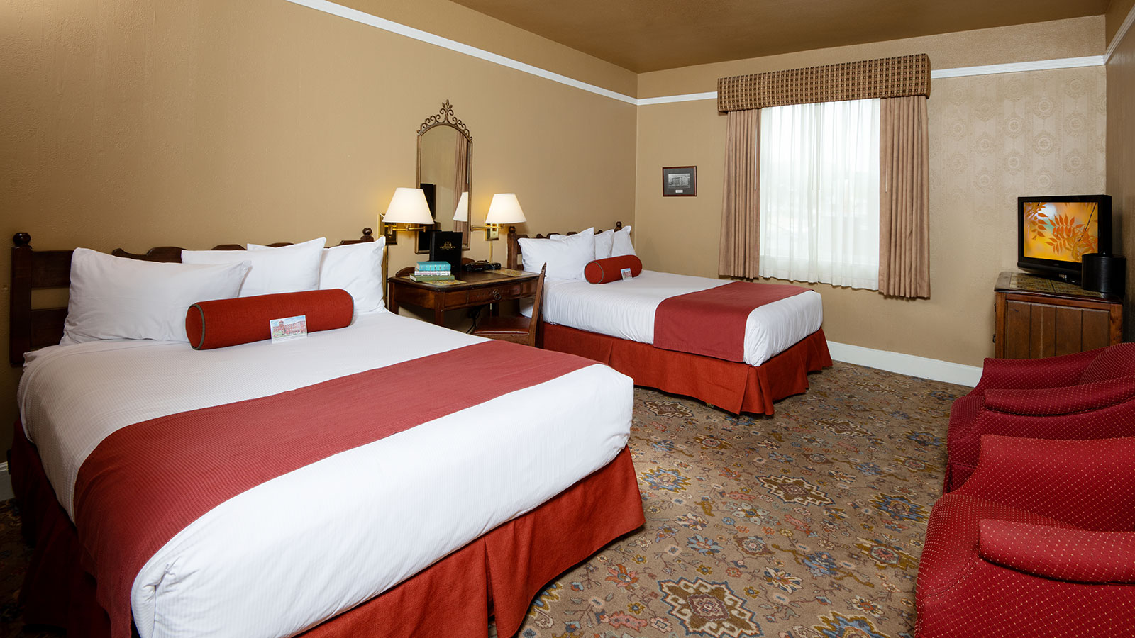 Image of Guestroom Hassayampa Inn, 1927, Member of Historic Hotels of America, in Prescott, Arizona, Accommodations