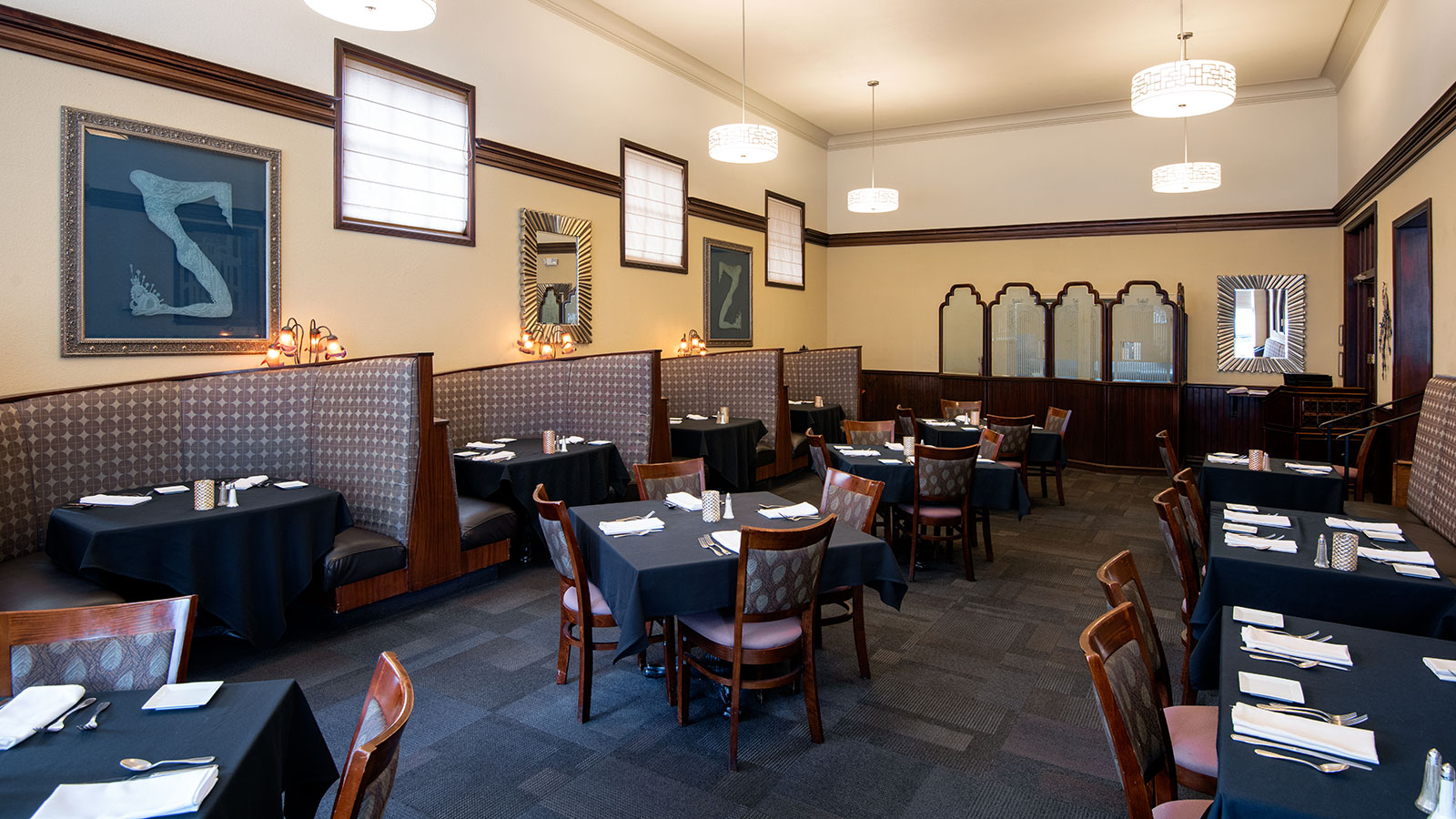 Taste authentic local cuisine at The Peacock Dining Room.