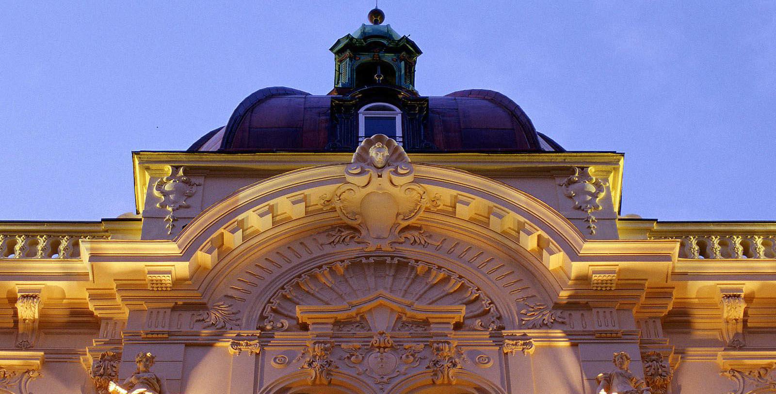 Image of hotel exterior Century Old Town Prague - MGallery by Sofitel, 1894, Member of Historic Hotels Worldwide, in Prague, Czech Republic, Special Offers, Discounted Rates, Families, Romantic Escape, Honeymoons, Anniversaries, Reunions