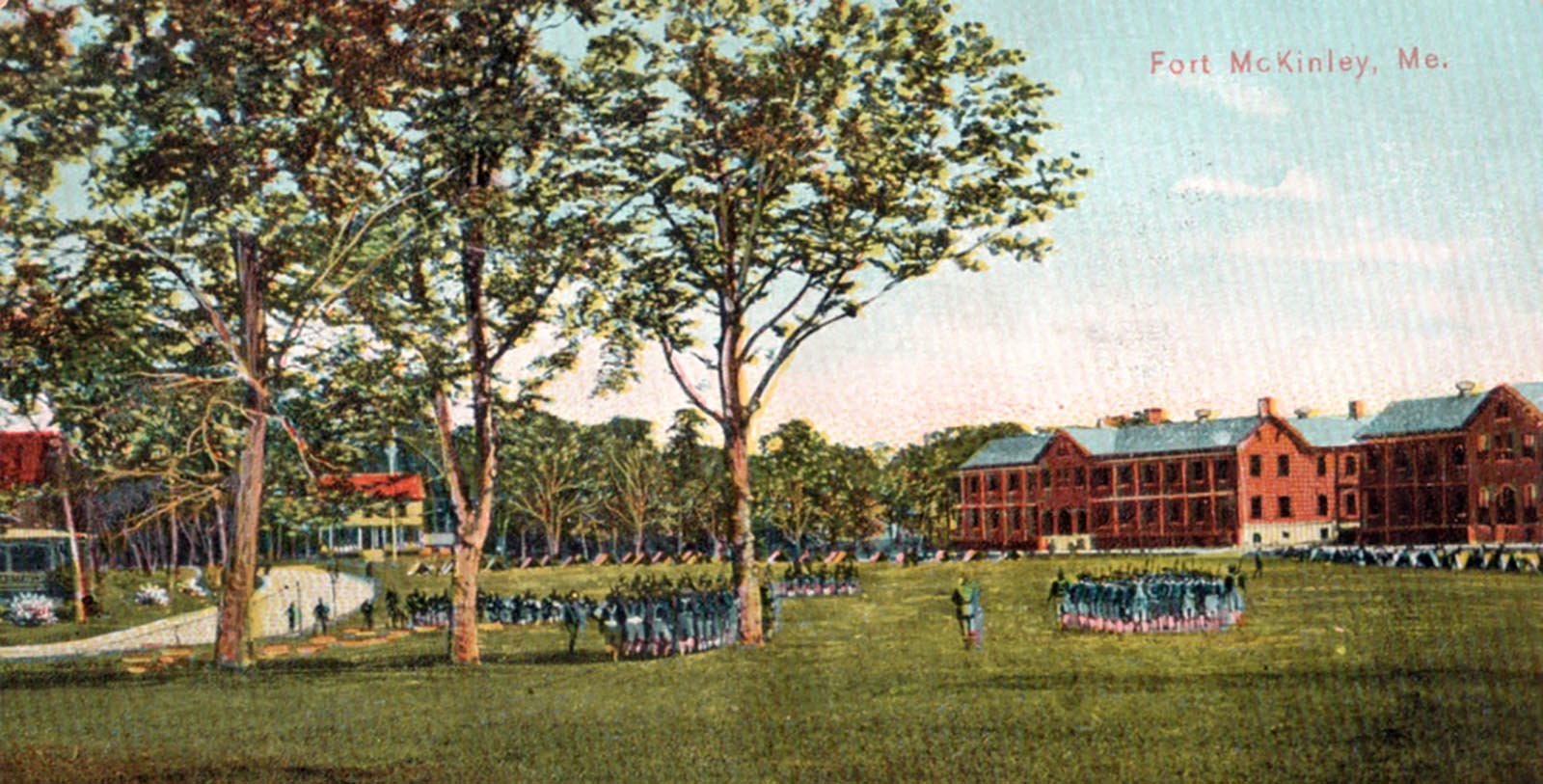 Discover how in the 1890s, the federal government erected military buildings on Great Diamond Island as part of the country’s coastal defense system.