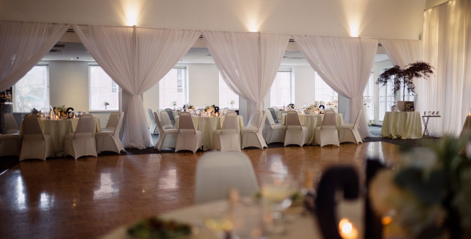Image of Wedding Reception at Portland Regency Hotel & Spa, Member of Historic Hotels of America, 1895, in Portland, Maine, Weddings