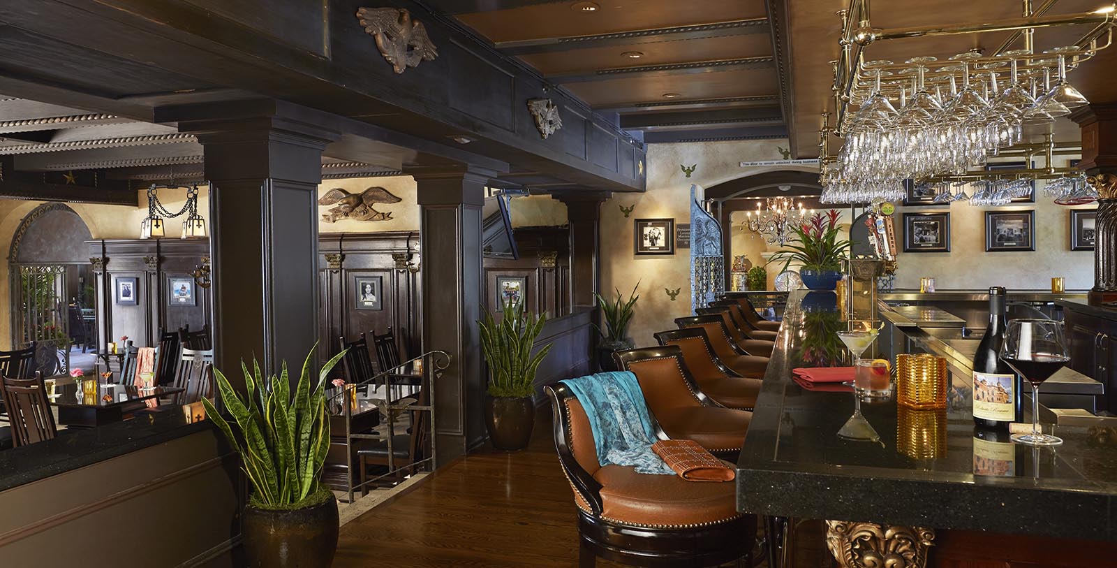 Image of Dining Room at Duane’s Prime Steaks and Seafood at The Mission Inn Hotel & Spa, 1876, Member of Historic Hotels of America, in Riverside, California, Taste