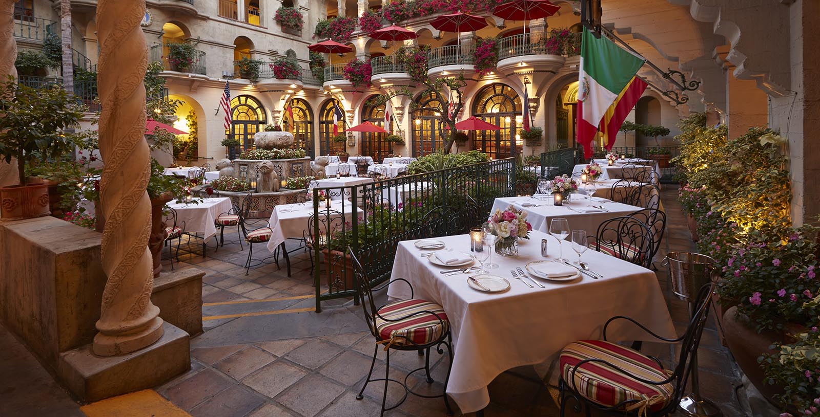 Image of Hotel Exterior The Mission Inn Hotel & Spa, 1876, Member of Historic Hotels of America, in Riverside, California, Special Offers, Discounted Rates, Families, Romantic Escape, Honeymoons, Anniversaries, Reunions