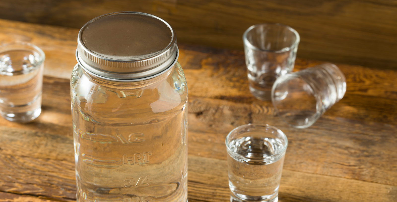 Image of moonshine, served at Rueger's restaurant and bar in The Commonwealth, 1912, Member of Historic Hotels of America since 2023, in Richmond, Virginia