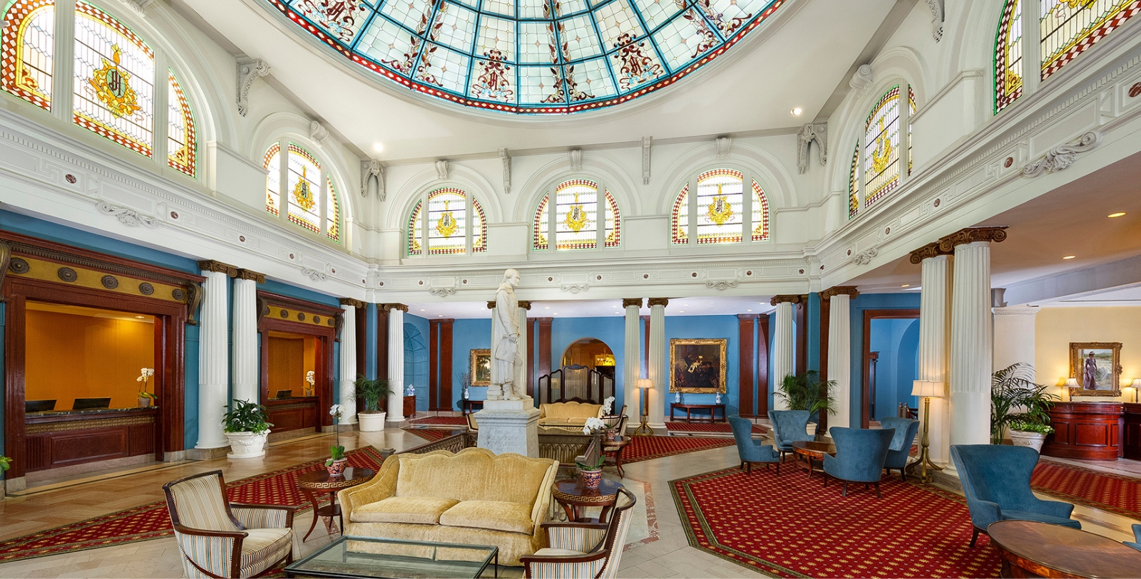 Image of Lobby The Jefferson Hotel, 1895, Member of Historic Hotels of America, in Richmond, Virginia, Hot Deals