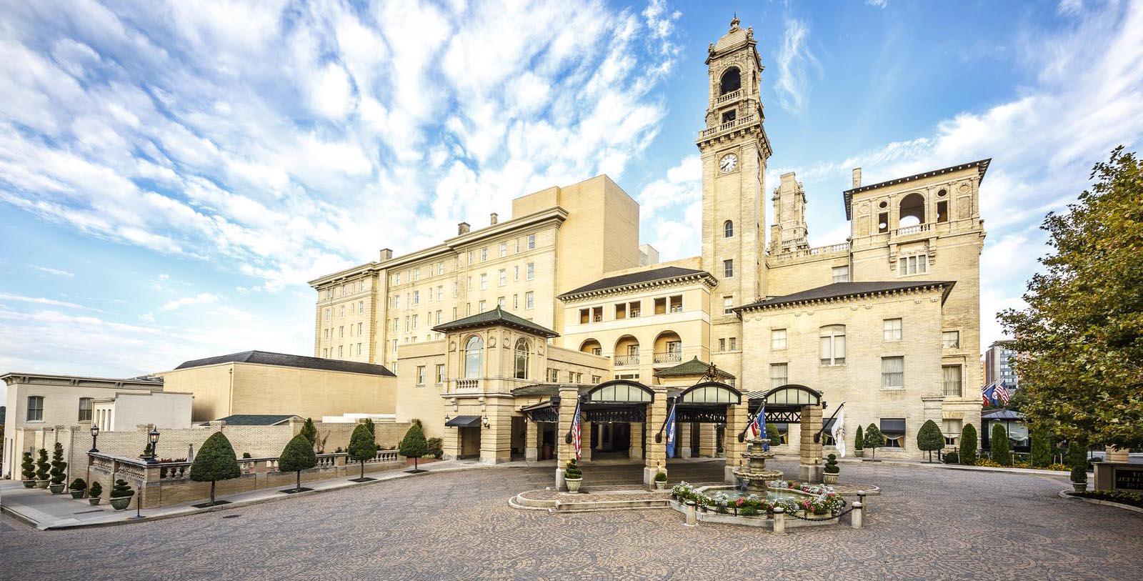 Image of Hotel Exterior The Jefferson Hotel, 1895, Member of Historic Hotels of America, in Richmond, Virginia, Special Offers, Discounted Rates, Families, Romantic Escape, Honeymoons, Anniversaries, Reunions