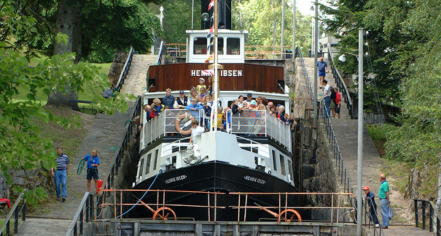 The Telemark Canal & Telemark Locks
