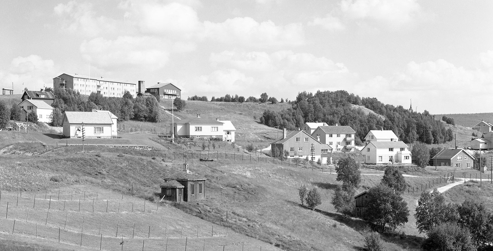 Historic Image of Hotel Lobby at Roros Hotel, 1951, Member of Historic Hotels Worldwide, in Roros, Norway, Discover