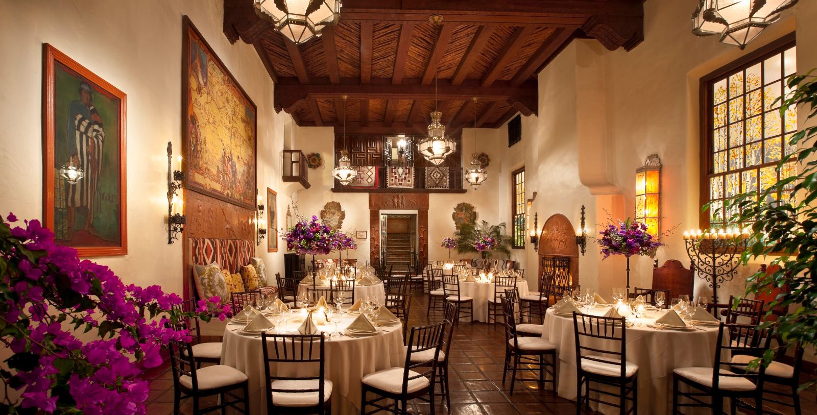 Image of Ballroom, La Fonda in Santa Fe, New Mexico, 1922, Member of Historic Hotels of America, Special Occasions