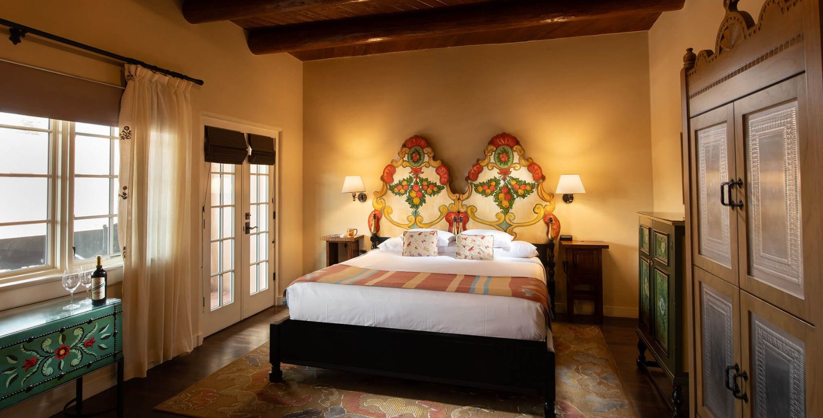 Image of Guestroom Living Area, La Fonda in Santa Fe, New Mexico, 1922, Member of Historic Hotels of America, Accommodations