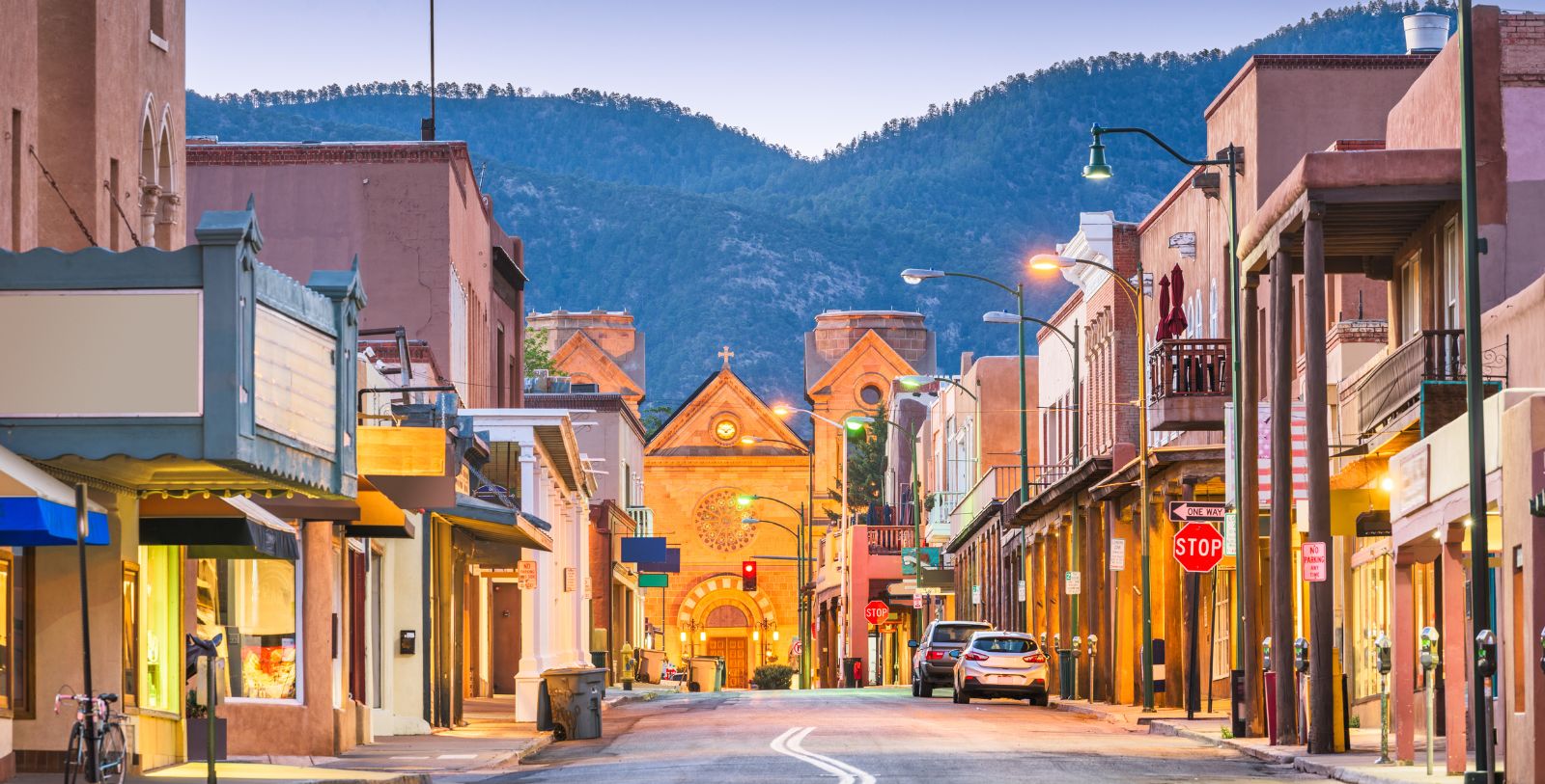 Explore the historic Santa Fe Plaza.