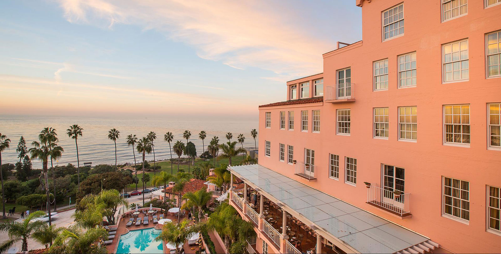 Explore nearby La Jolla Cove, San Diego Museum of Contemporary Art, Cuvier Park, and the Mt. Soledad National Veterans Memorial from The Pink Lady.