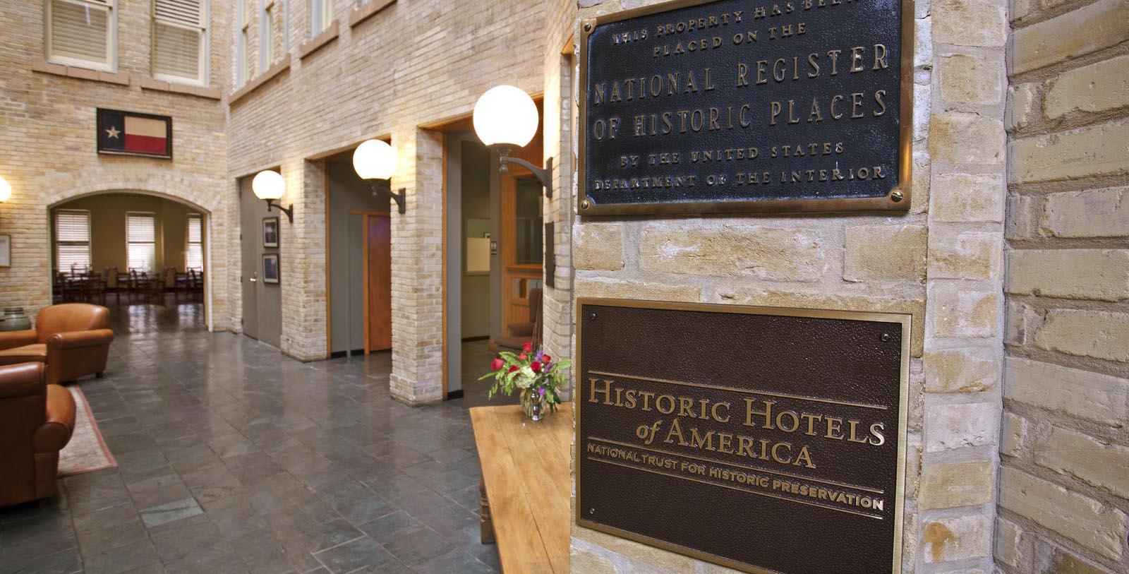 Discover the fascinating art collection of The Crockett Hotel, which rests on a former battleground of the Alamo.