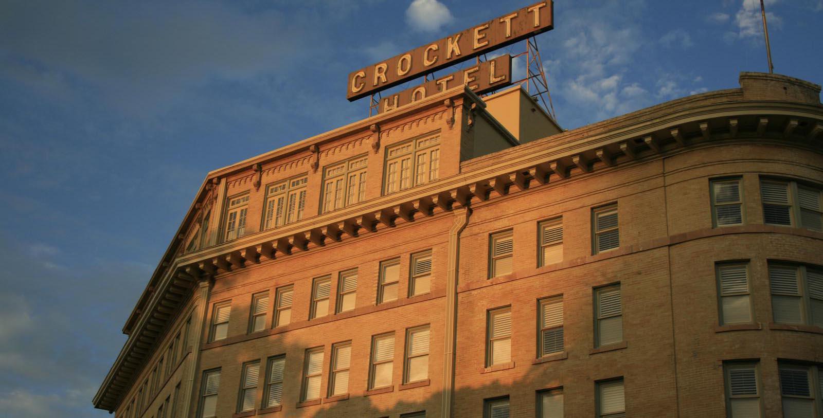 Image of Exterior The Crockett Hotel, 1909, Member of Historic Hotels of America, in San Antonio, Texas, Hot Deals