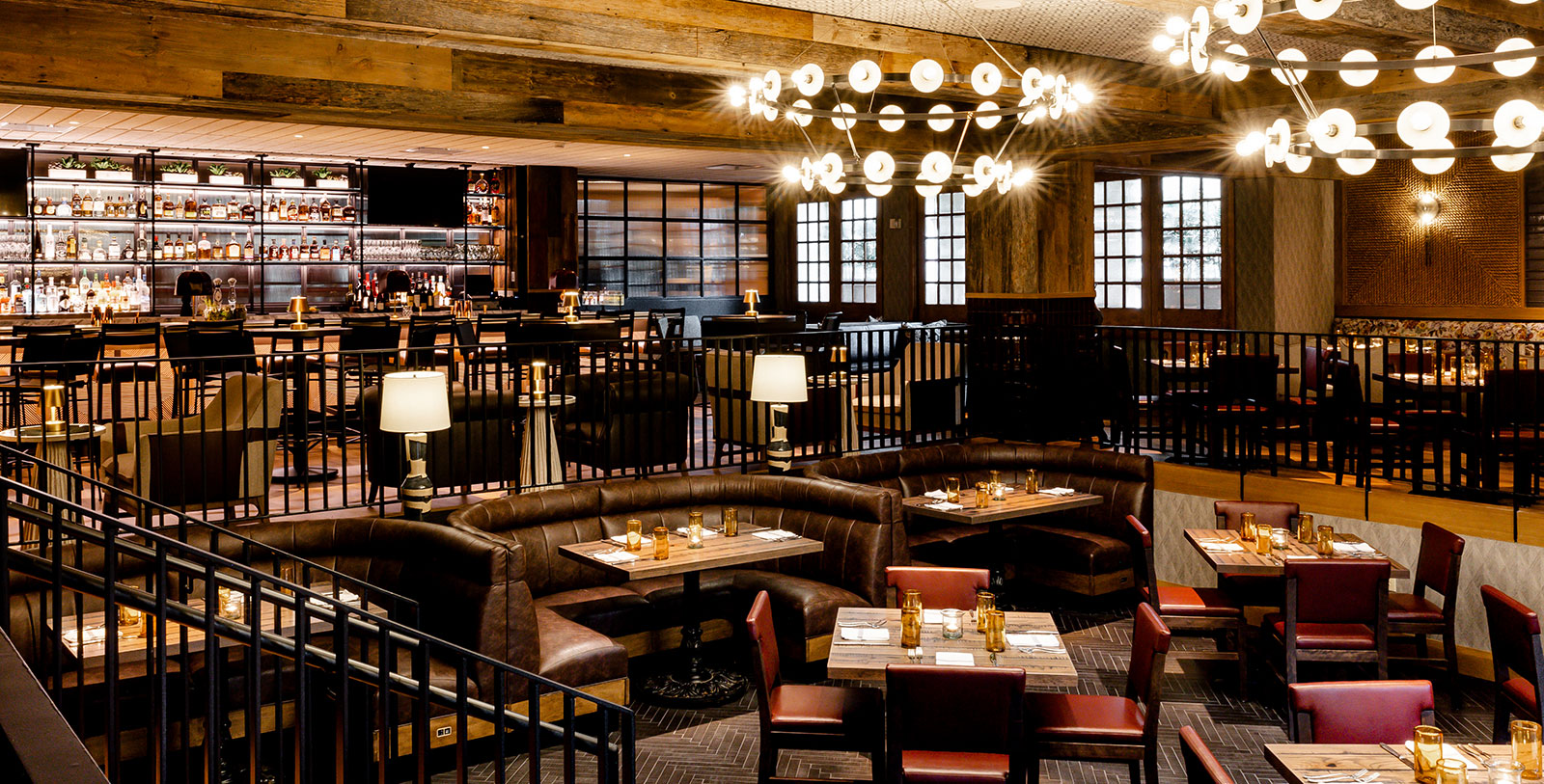 Taste traditional and modern Southern Texas cuisine at Four Brothers restaurant.