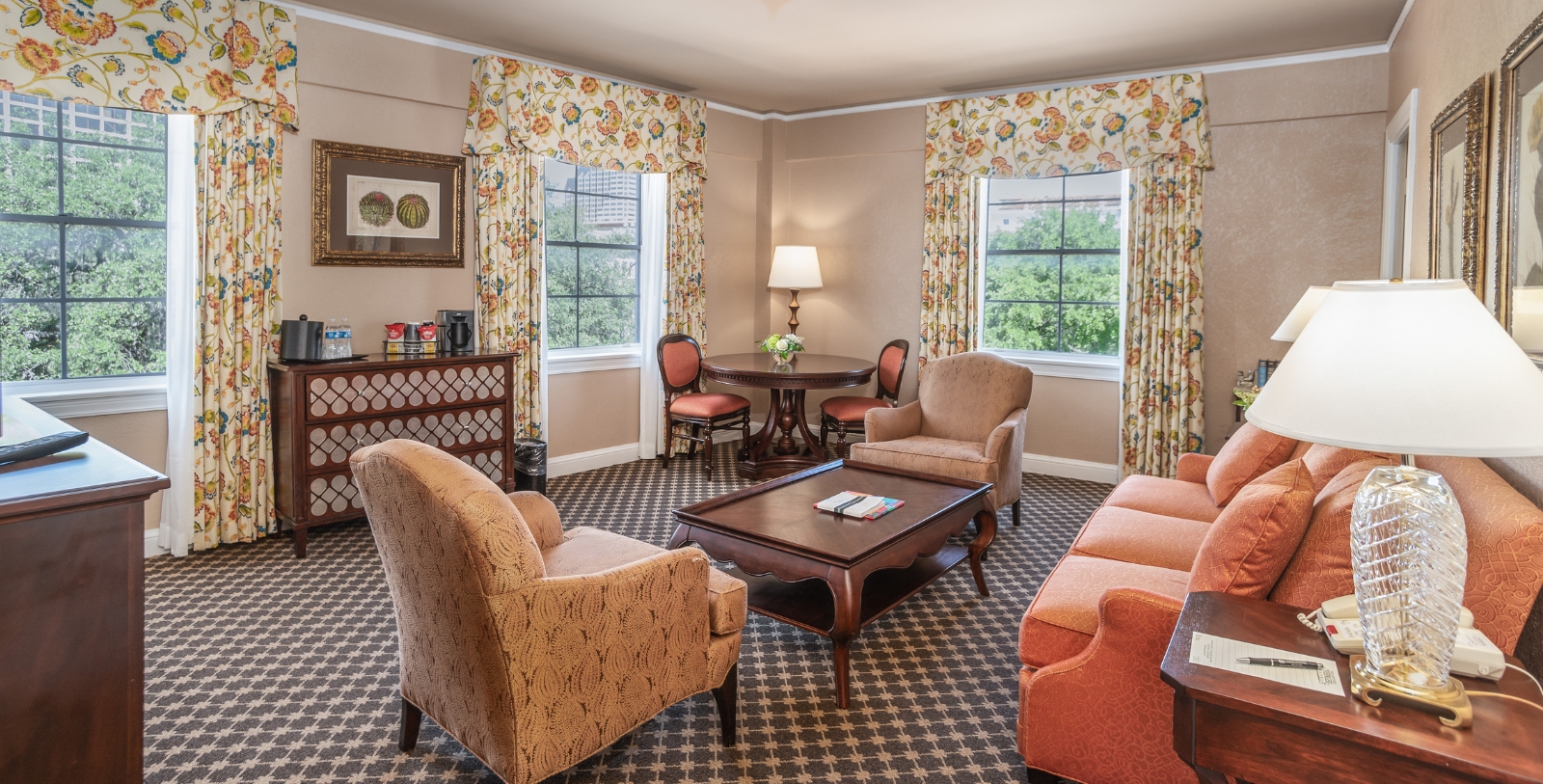 Image of San Antonio River Walk Outside The Menger Hotel, 1859, Member of Historic Hotels of America, in San Antonio, Texas, Hot Deals