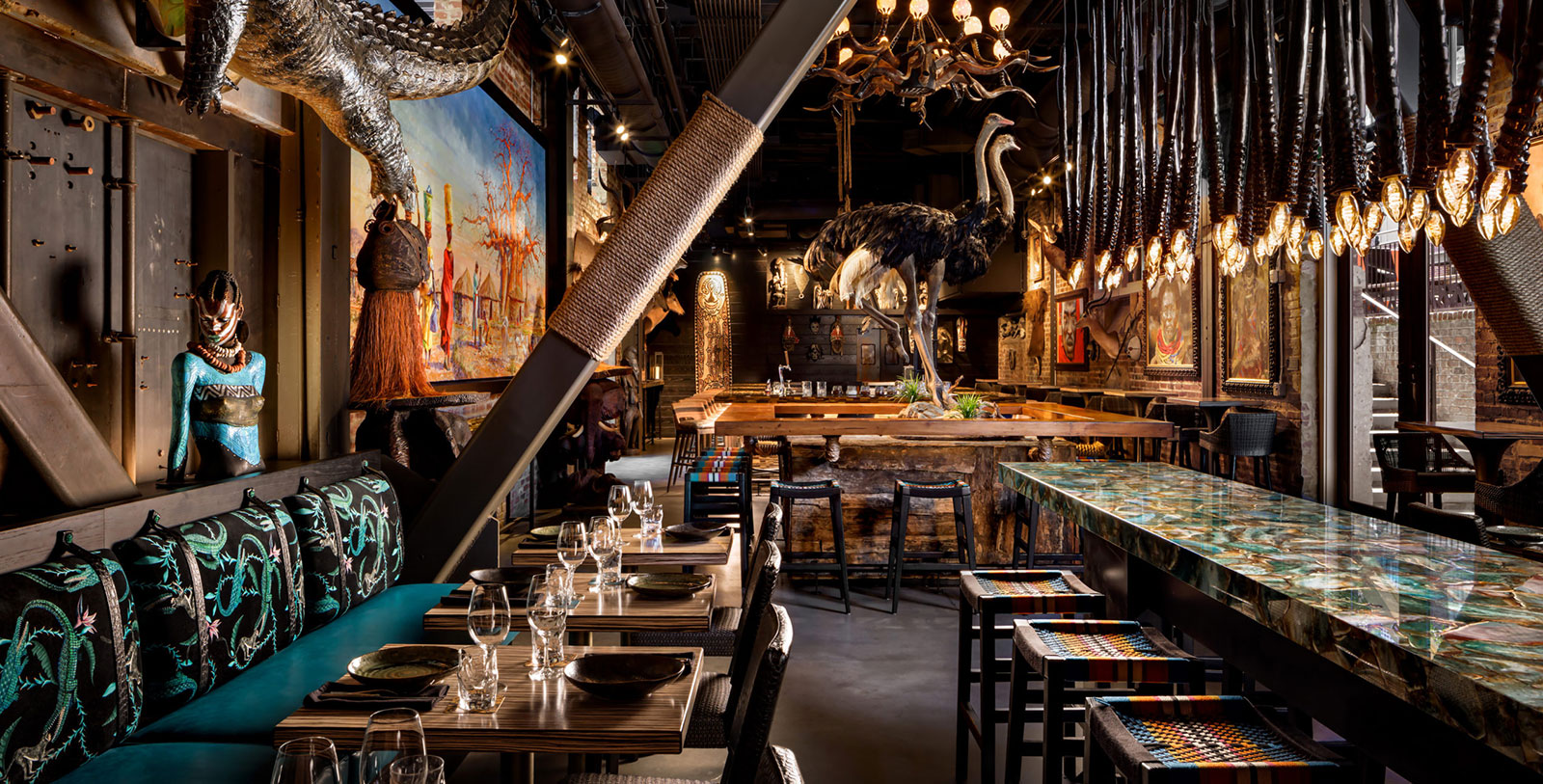 Image of BaoBab Lounge at JW Marriott Savannah Plant Riverside District, 1912, a member of Historic Hotels of America in Savannah, Georgia