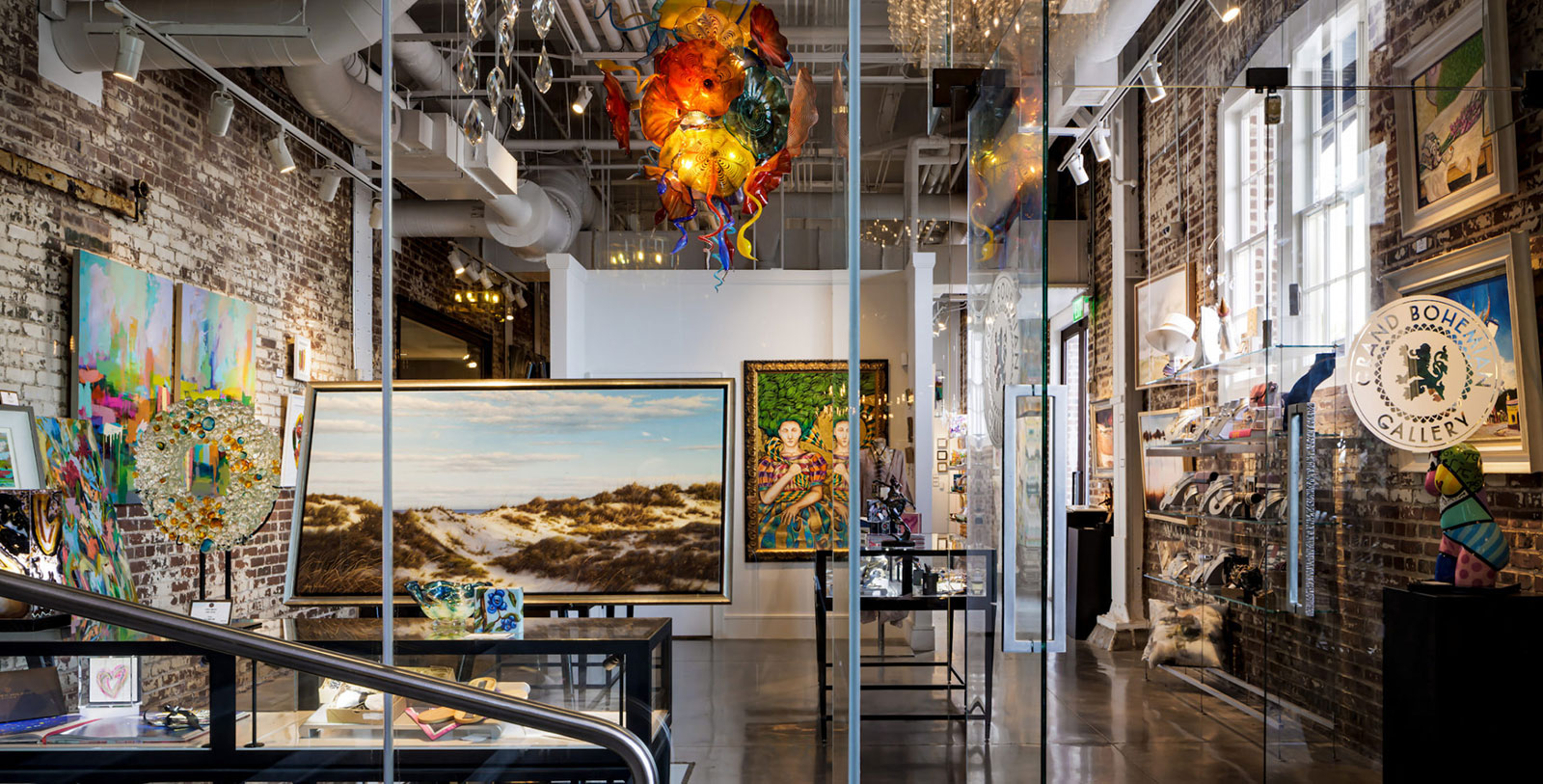 Image of Grand Bohemian Art Gallery at JW Marriott Savannah Plant Riverside District, 1912, a member of Historic Hotels of America in Savannah, Georgia