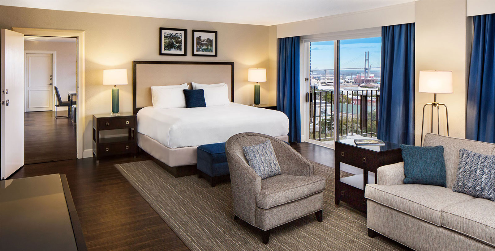 Image of Guestroom Interior The DeSoto, 1890, Member of Historic Hotels of America, in Savannah, Georgia, Accomodations
