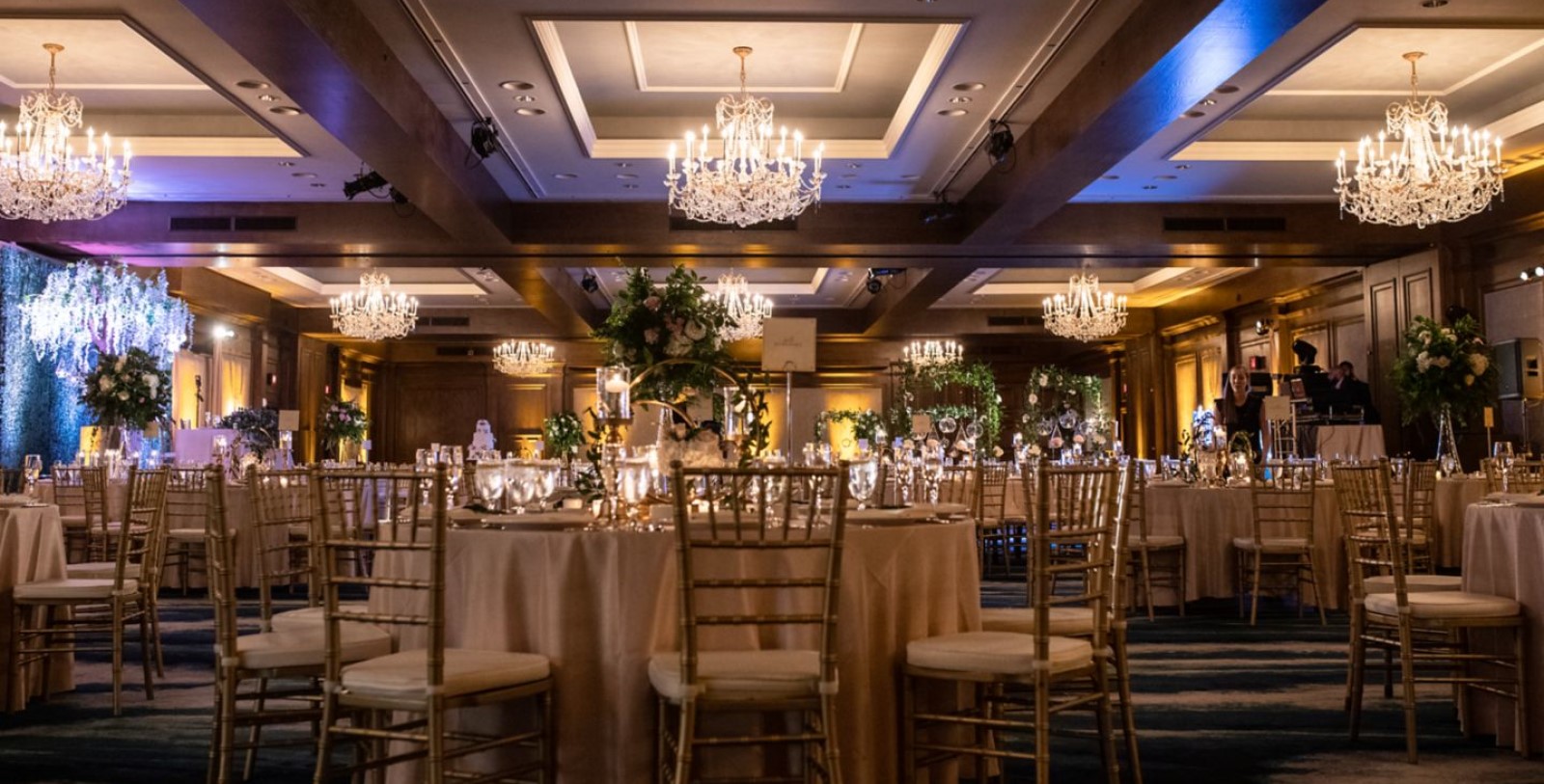 Image of Grand Hall of the Great Lakes Ballroom at The American Club, 1918, Member of Historic Hotels of America, in Kohler Wisconsin, Venues