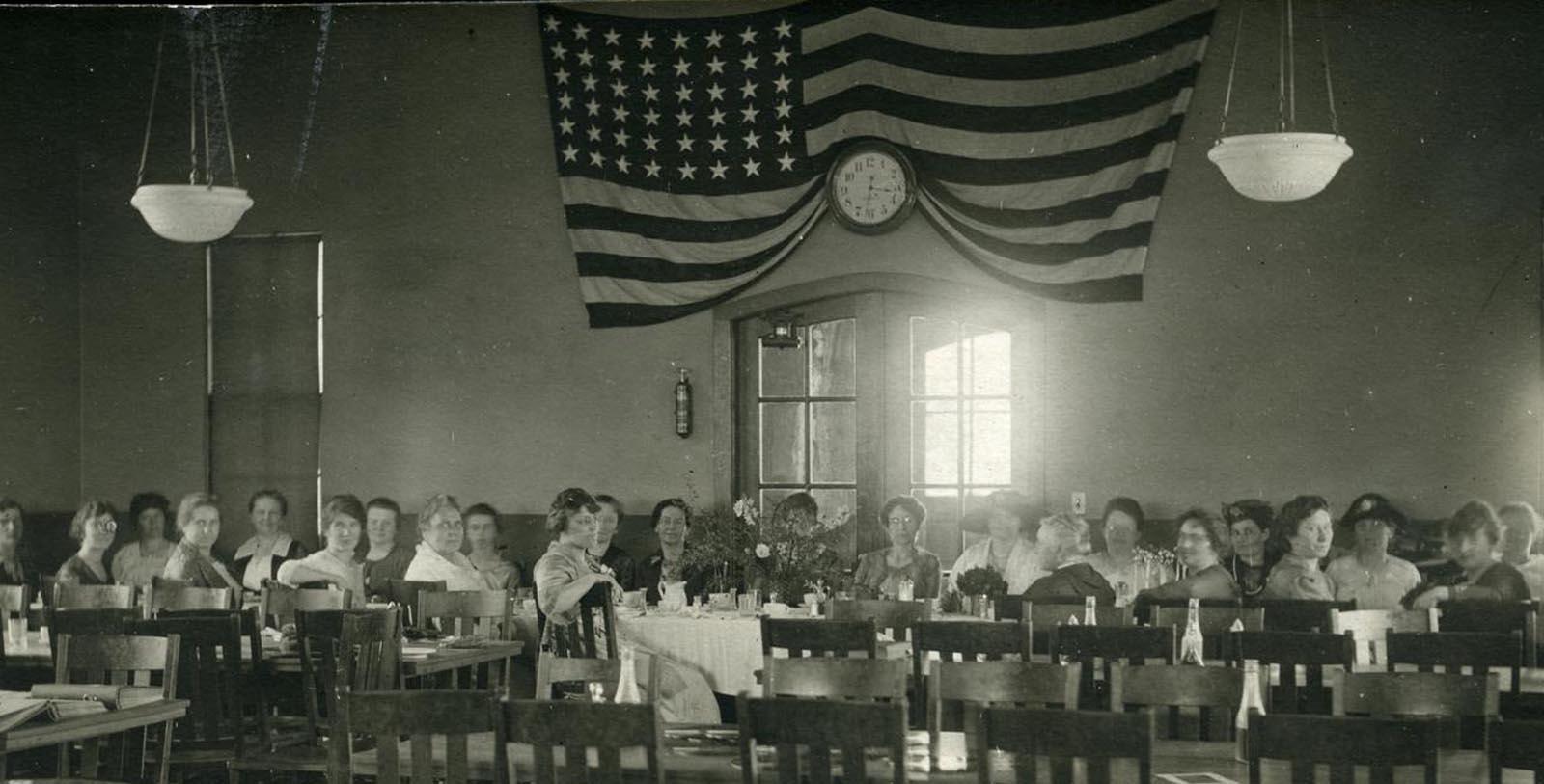 Discover the Tudor Revival-style architecture of The American Club.