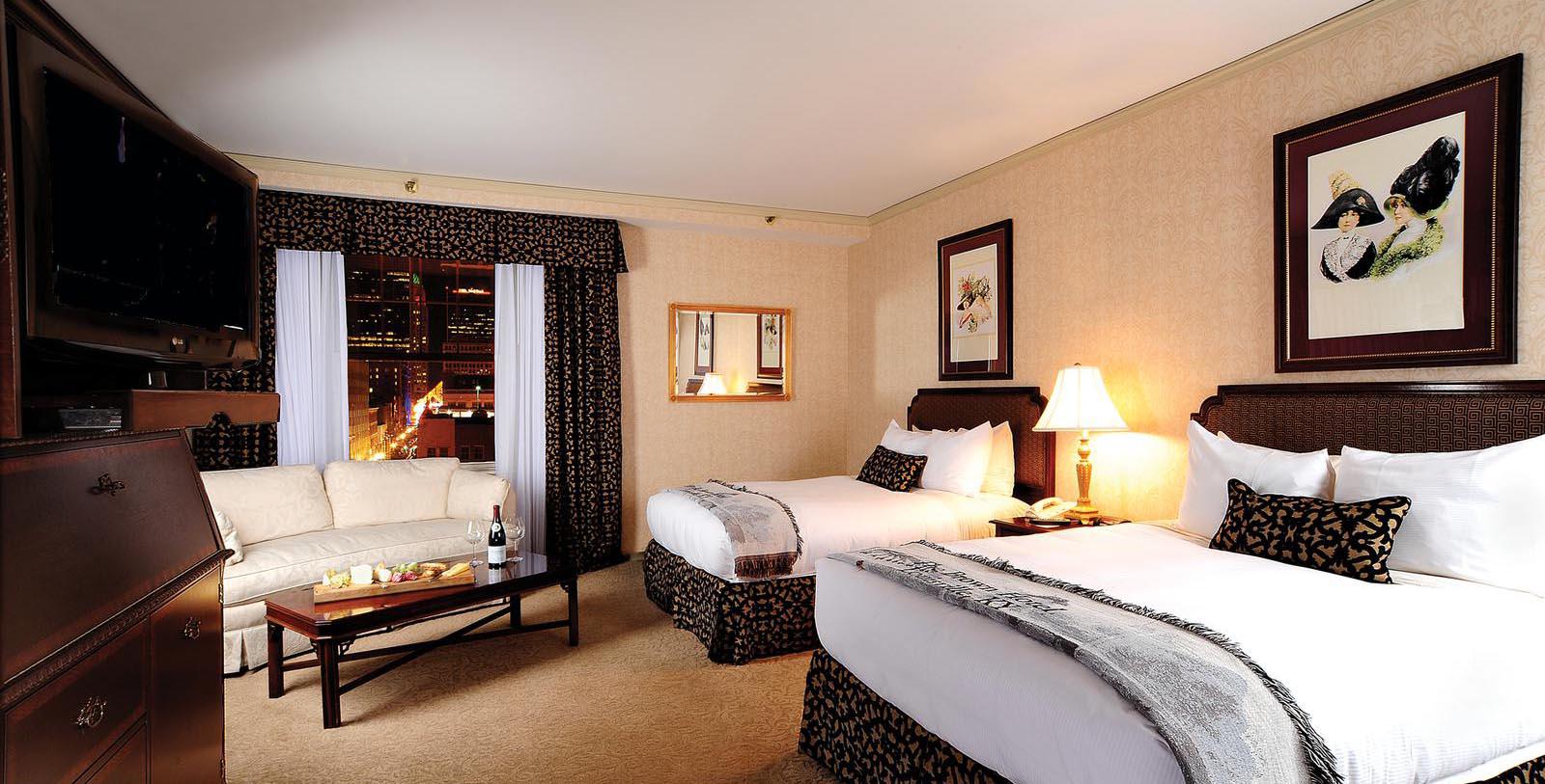 Image of Guestroom Interior The Brown Hotel, 1923, Member of Historic Hotels of America, in Louisville, Kentucky, Accommodations