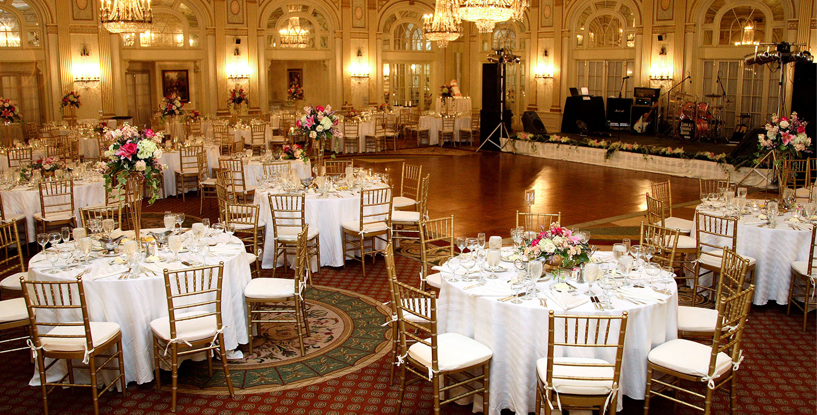 Image of Wedding Reception, The Brown Hotel, 1923, Member of Historic Hotels of America, in Louisville, Kentucky, Weddings