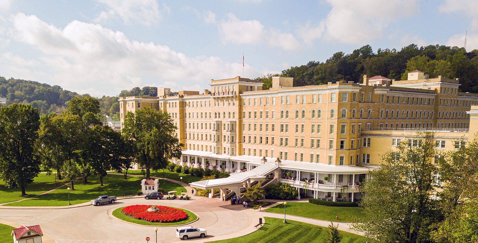 Image of hotel exterior at French Lick Springs Hotel, 1845, Member of Historic Hotels of America, in French Lick, Indiana, Overview