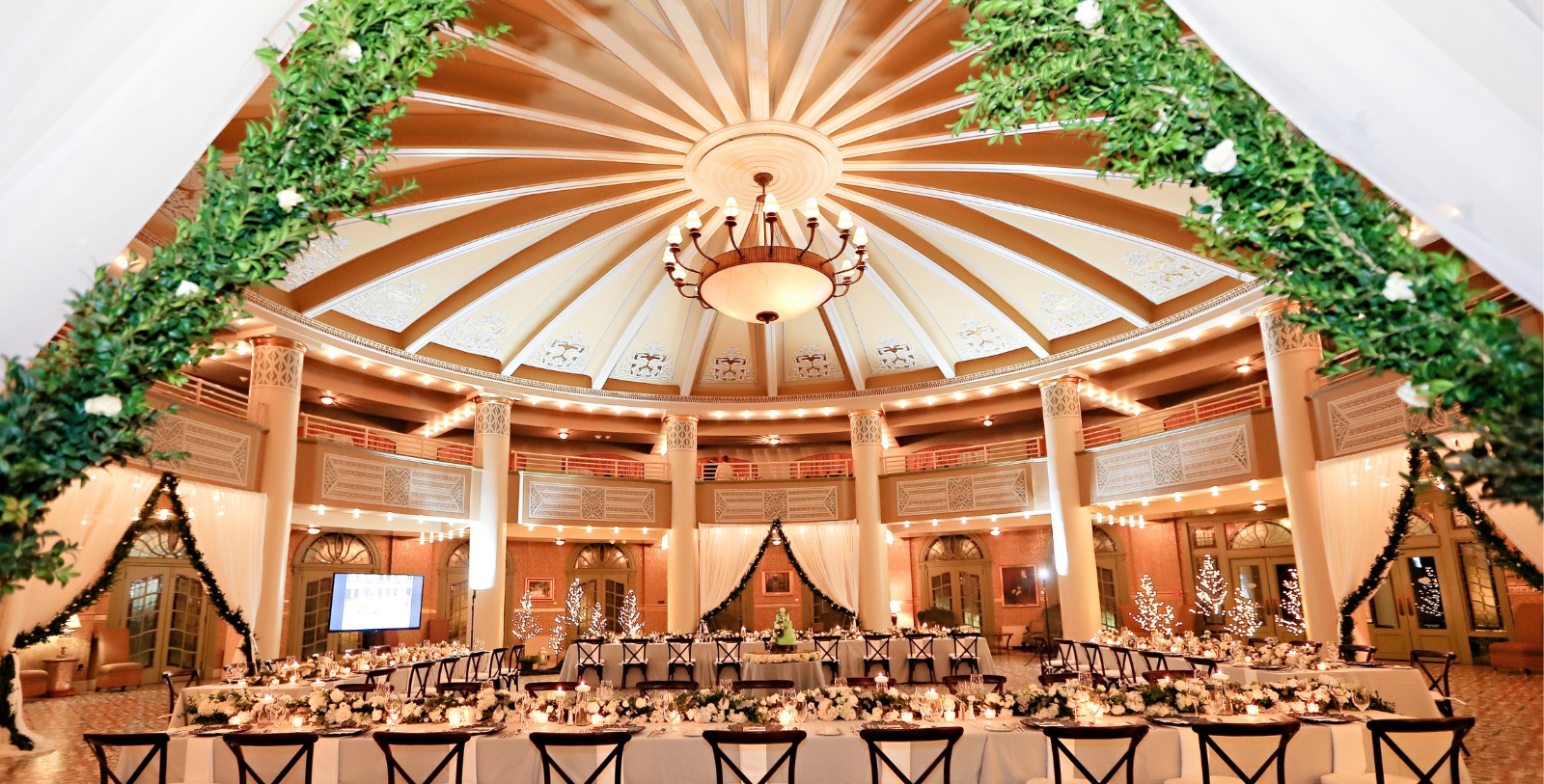 Image of wedding reception at French Lick Springs Hotel, 1845, Member of Historic Hotels of America, in French Lick, Indiana, Venues and Services