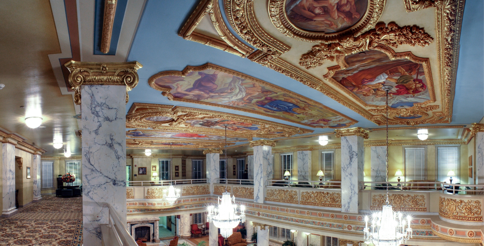 Historic image of hotel exterior at French Lick Springs Hotel, 1845, Member of Historic Hotels of America, in French Lick, Indiana, Discover
