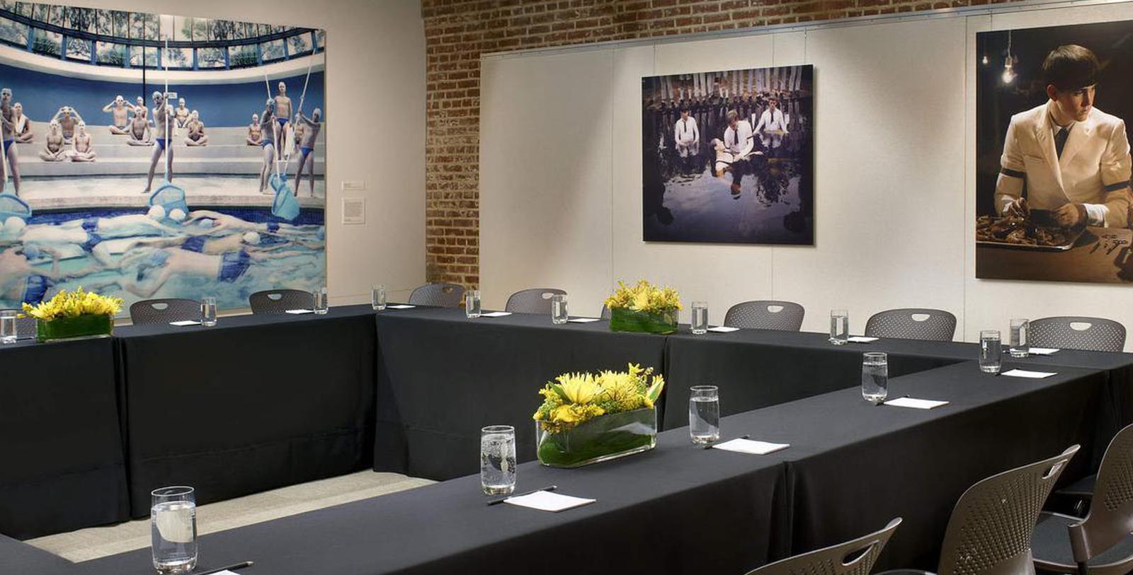 Image of meeting space set up for conference 21c Museum Hotel Louisville by MGallery, 1800, Member of Historic Hotels of America, in Louisville, Kentucky, Special Occasions