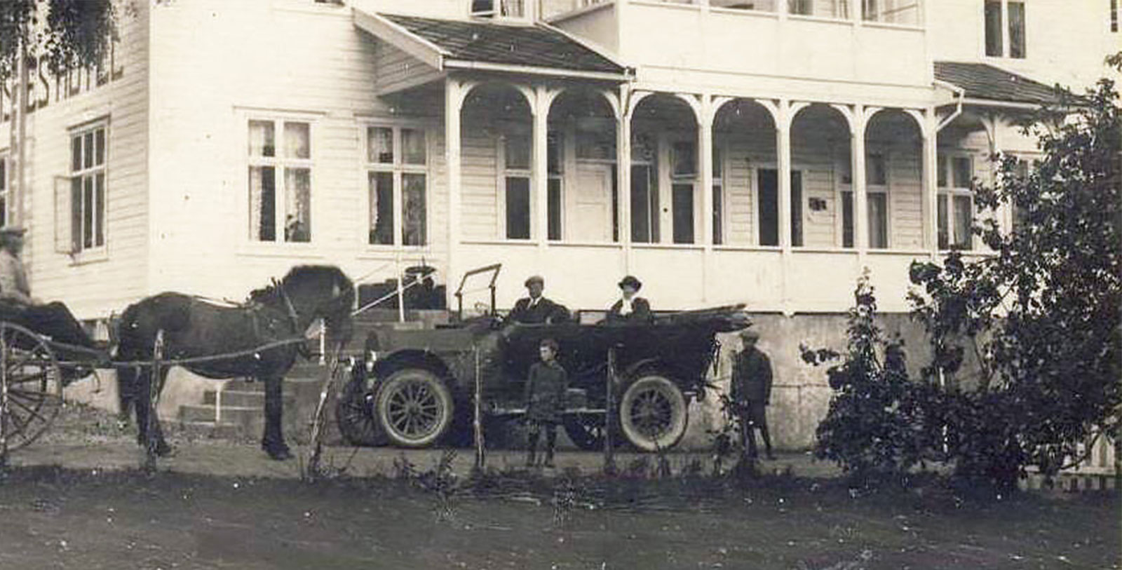 Discover the fairytale Swiss Chalet façade of Visnes Hotel Stryn.