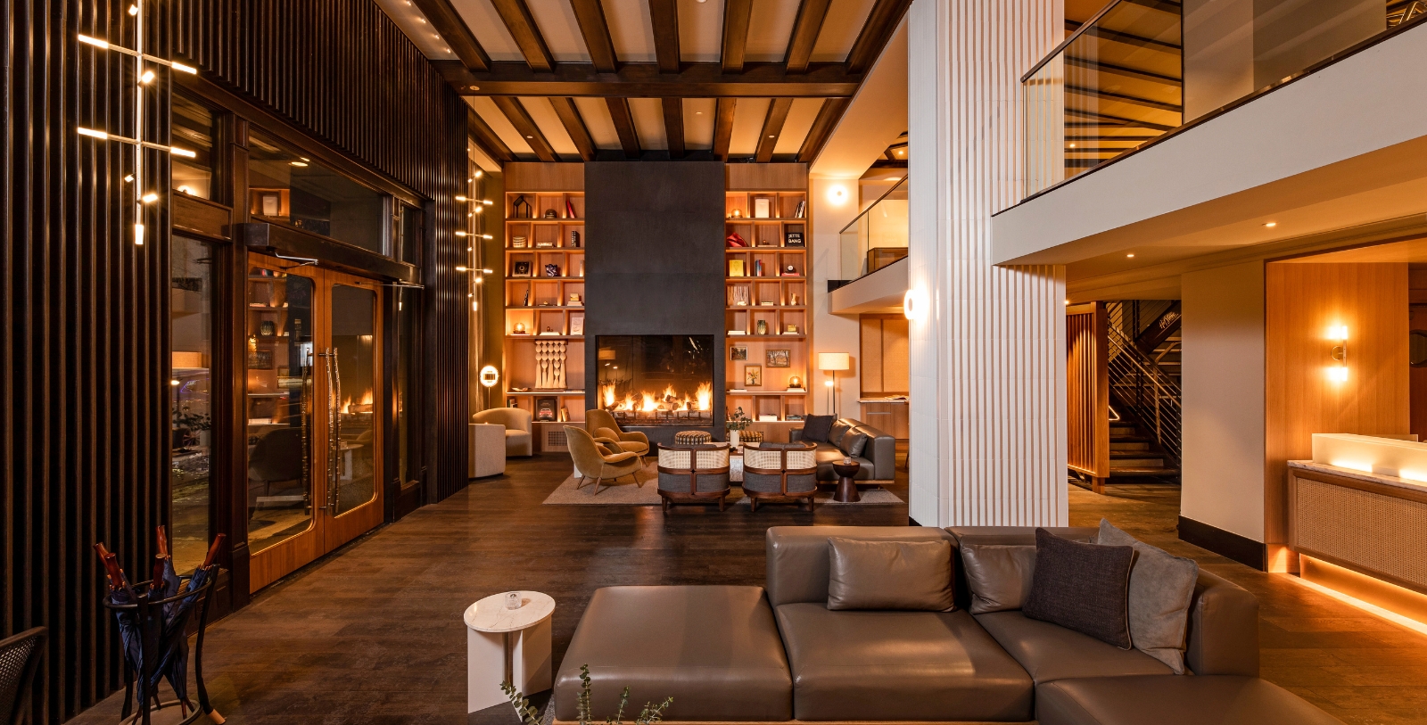 Image of hotel lobby at Hotel Ändra Seattle MGallery Collection (1926) a member of Historic Hotels of America, Seattle, Washington