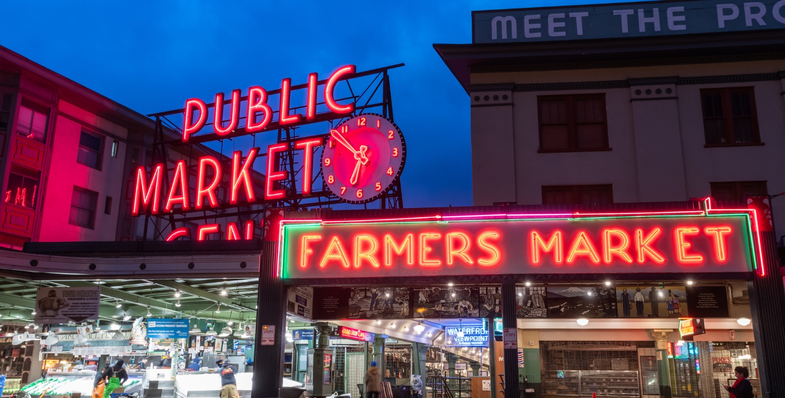 Taste a dish with Puget Sound Chinook salmon, or learn more about this prized Pacific Northwest ingredient at Seattle’s famous Pike’s Market.