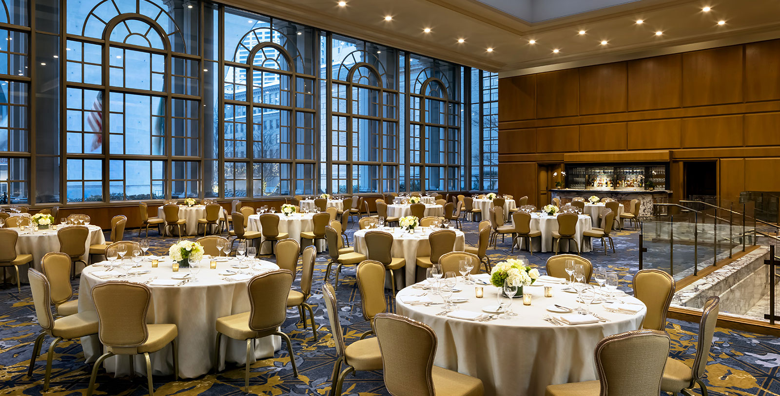 Image of Garden Banquet at Fairmont Olympic Hotel, 1924, Member of Historic Hotels of America, in Seattle, Washington, Request for Proposal
