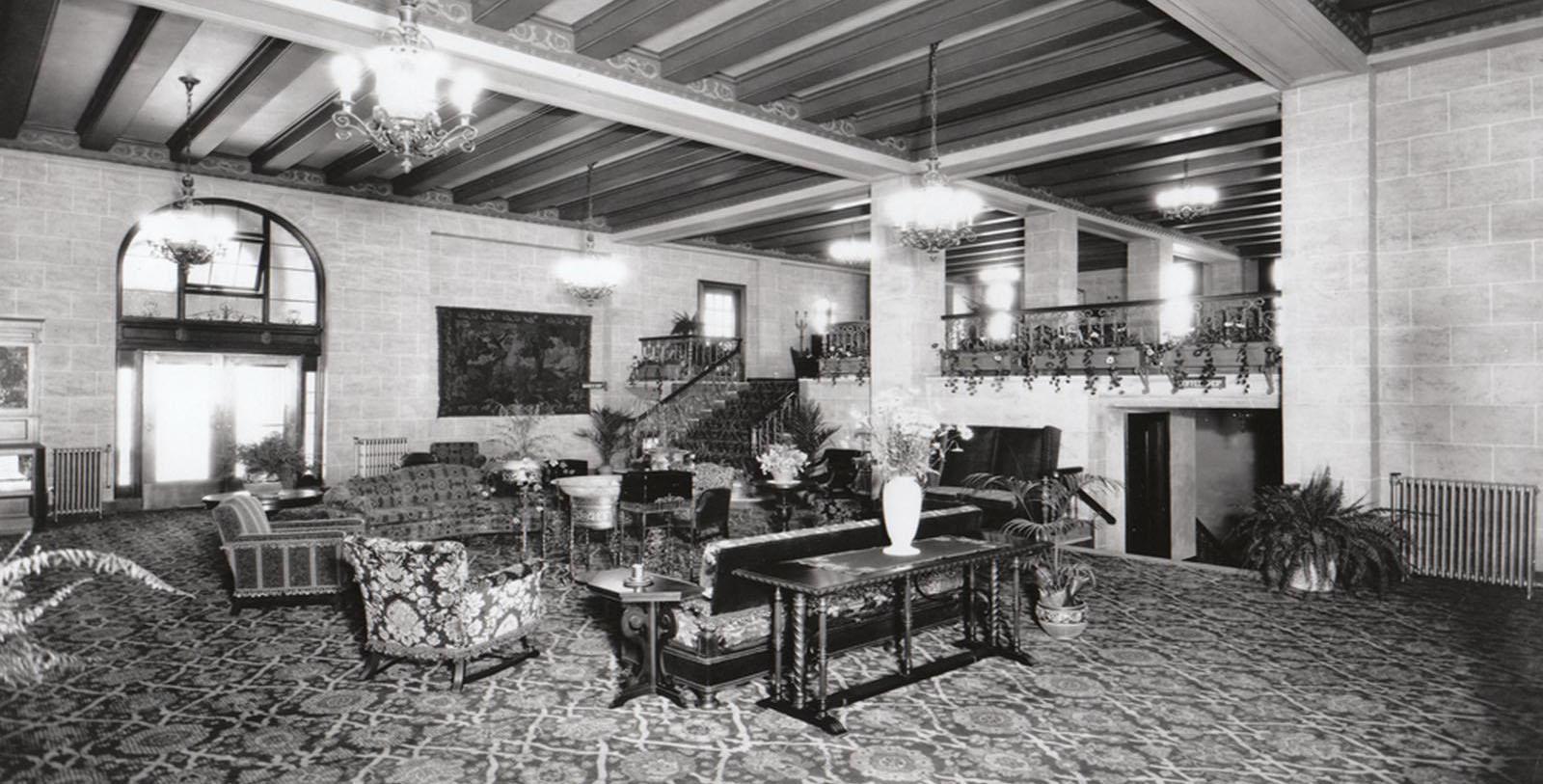 Discover the Mezzanine at the Mayflower Park Hotel.