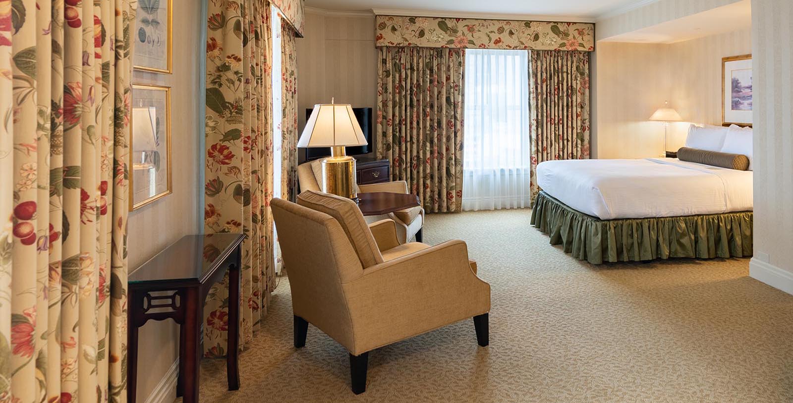 Image of Guestroom Interior, Mayflower Park Hotel, Seattle, Washington, 1927, Member of Historic Hotels of America, Accommodations