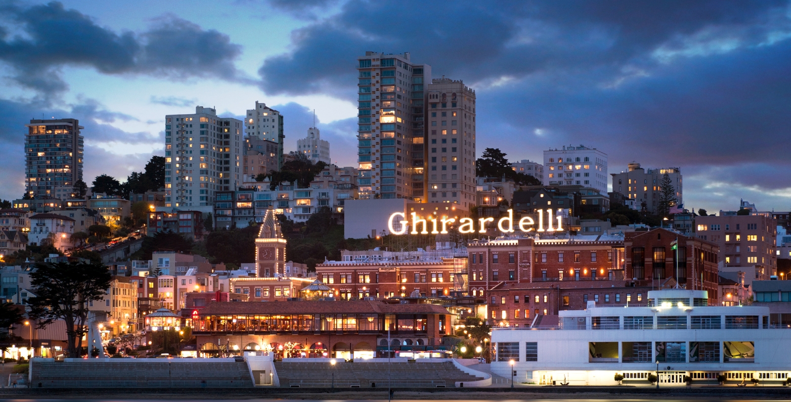 Historic image of hotel exterior at Fairmont Heritage Place, Ghirardelli Square, 1893, Member of Historic Hotels of America, in San Francisco, California, Discover