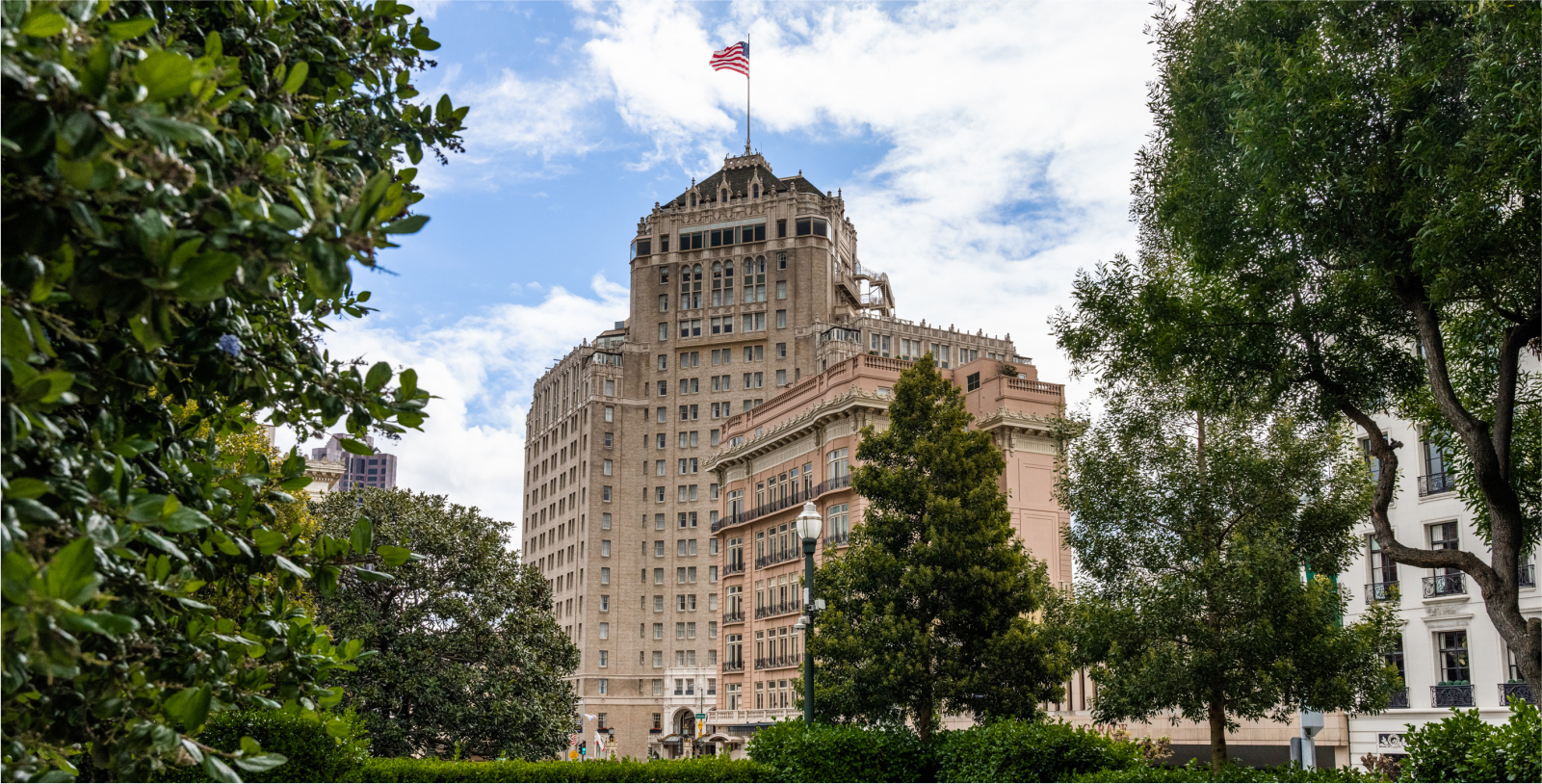 Image of Terrace suite, InterContinental Mark Hopkins Hotel in San Francisco, California, 1926, Member of Historic Hotels of America, Explore