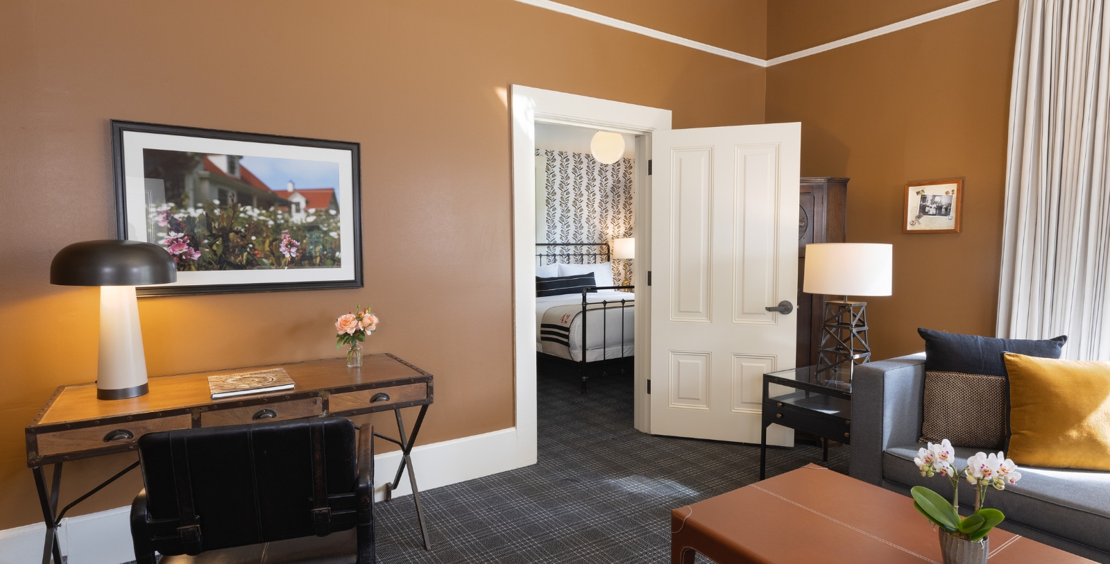 Image of Guestroom Interior, Inn at the Presidio in San Francisco, California, 1903, Member of Historic Hotels of America, Accommodations