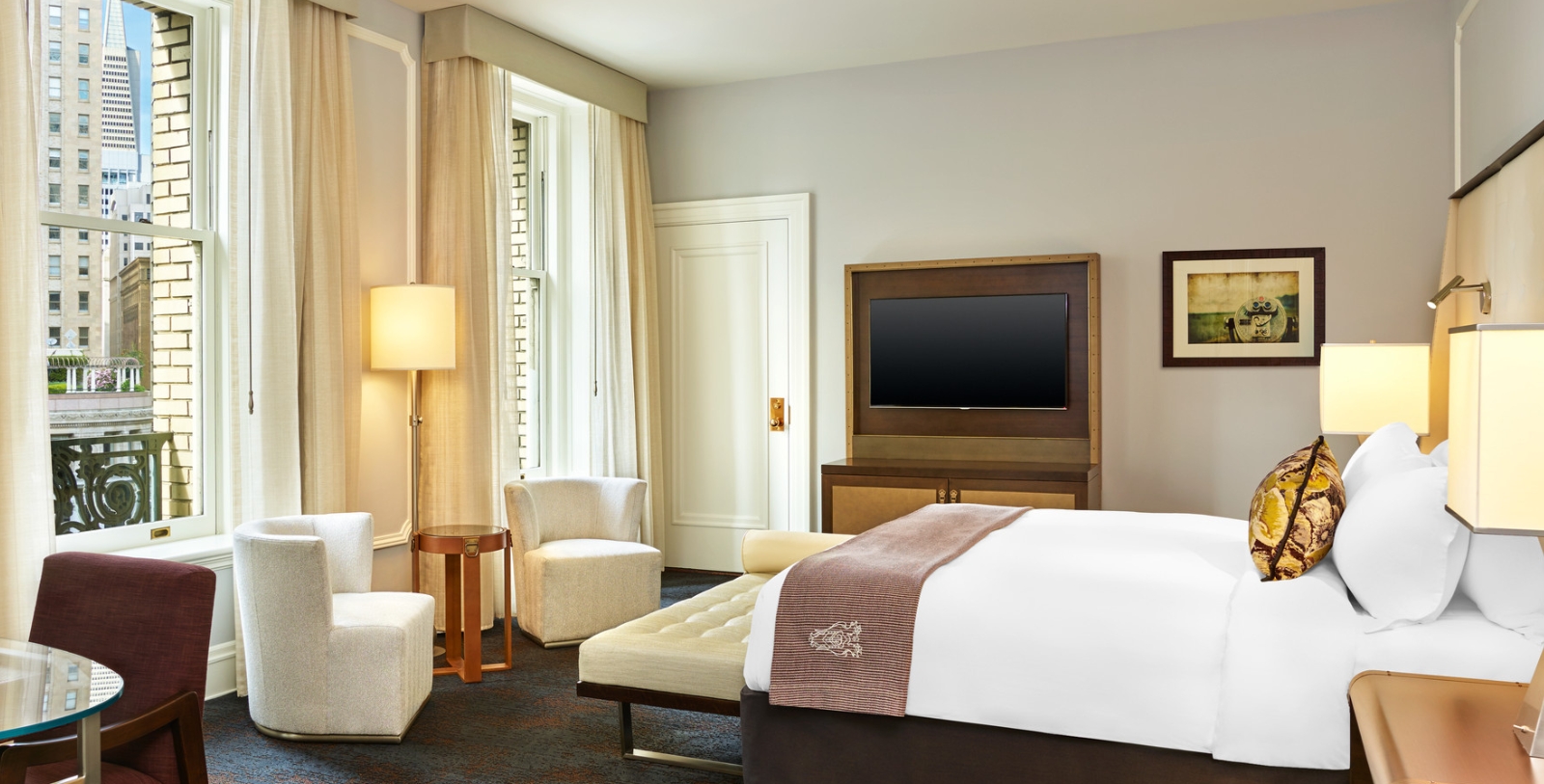 Image of Lobby Staircase, Palace Hotel, San Francisco, California, 1875, Member of Historic Hotels of America, Accommodations