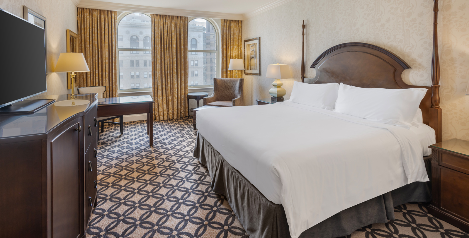 Image of Omni San Francisco Hotel, California, 1926, Member of Historic Hotels of America, Guestroom Interior