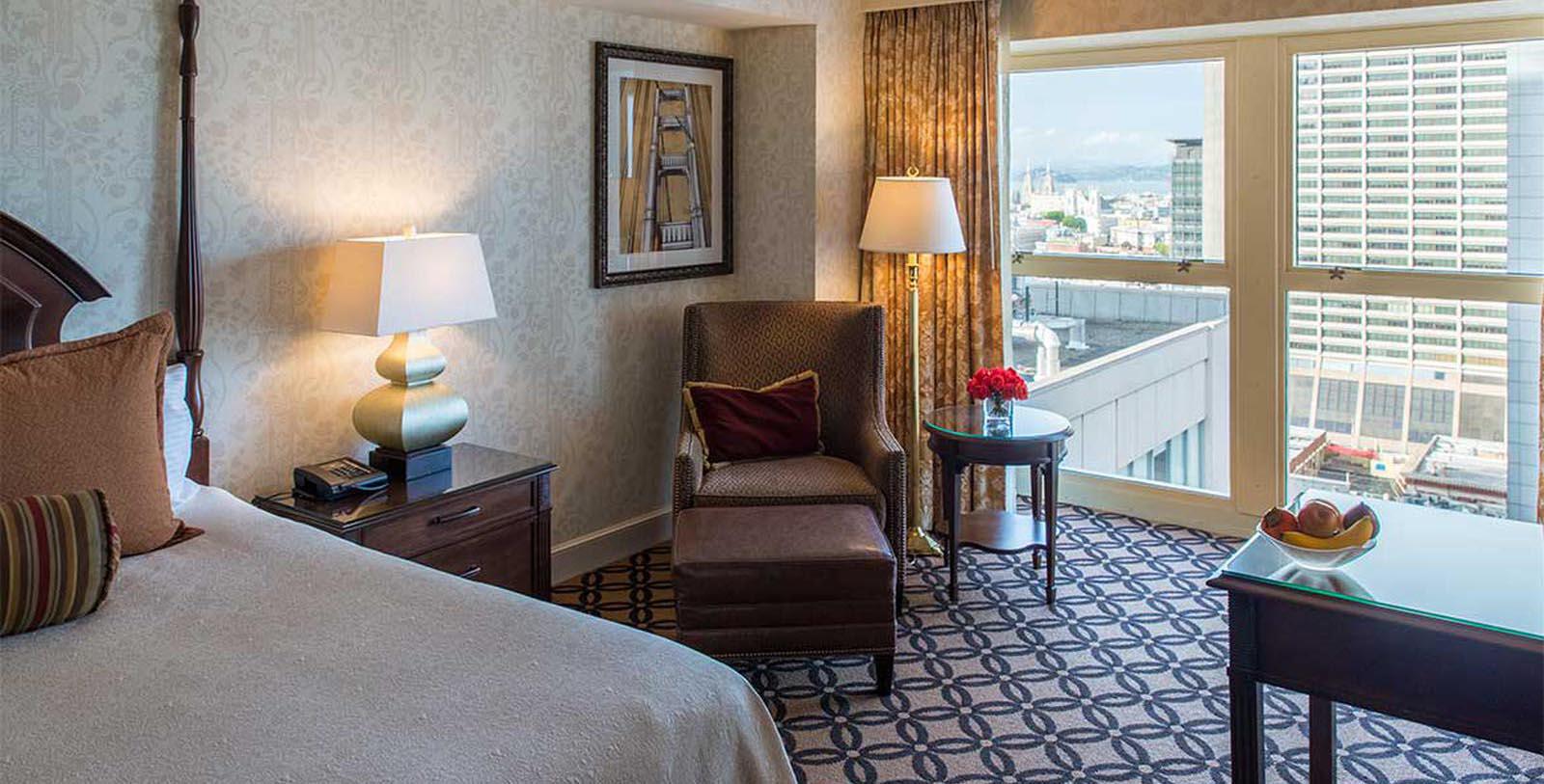 Image of Omni San Francisco Hotel, California, 1926, Member of Historic Hotels of America, Guestroom Interior