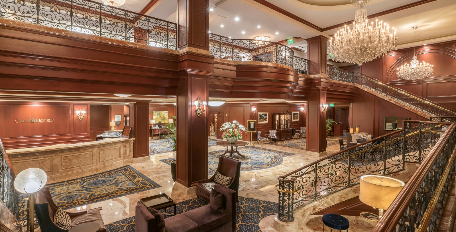 Explore California Street and admire the grand Nob Hill residences.