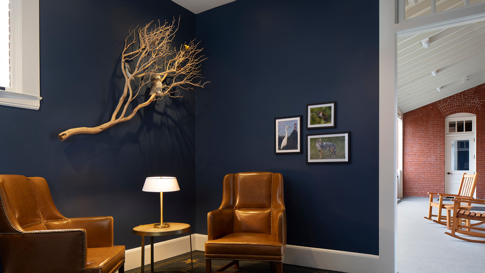 Explore the Presidio Officers’ Club museum and cultural center adjacent to The Lodge.