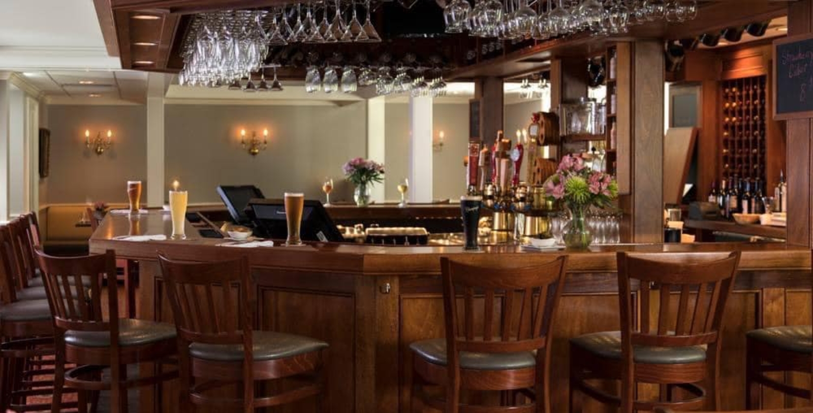 Taste classic New England cuisine at Champney’s, located at Deerfield Inn.