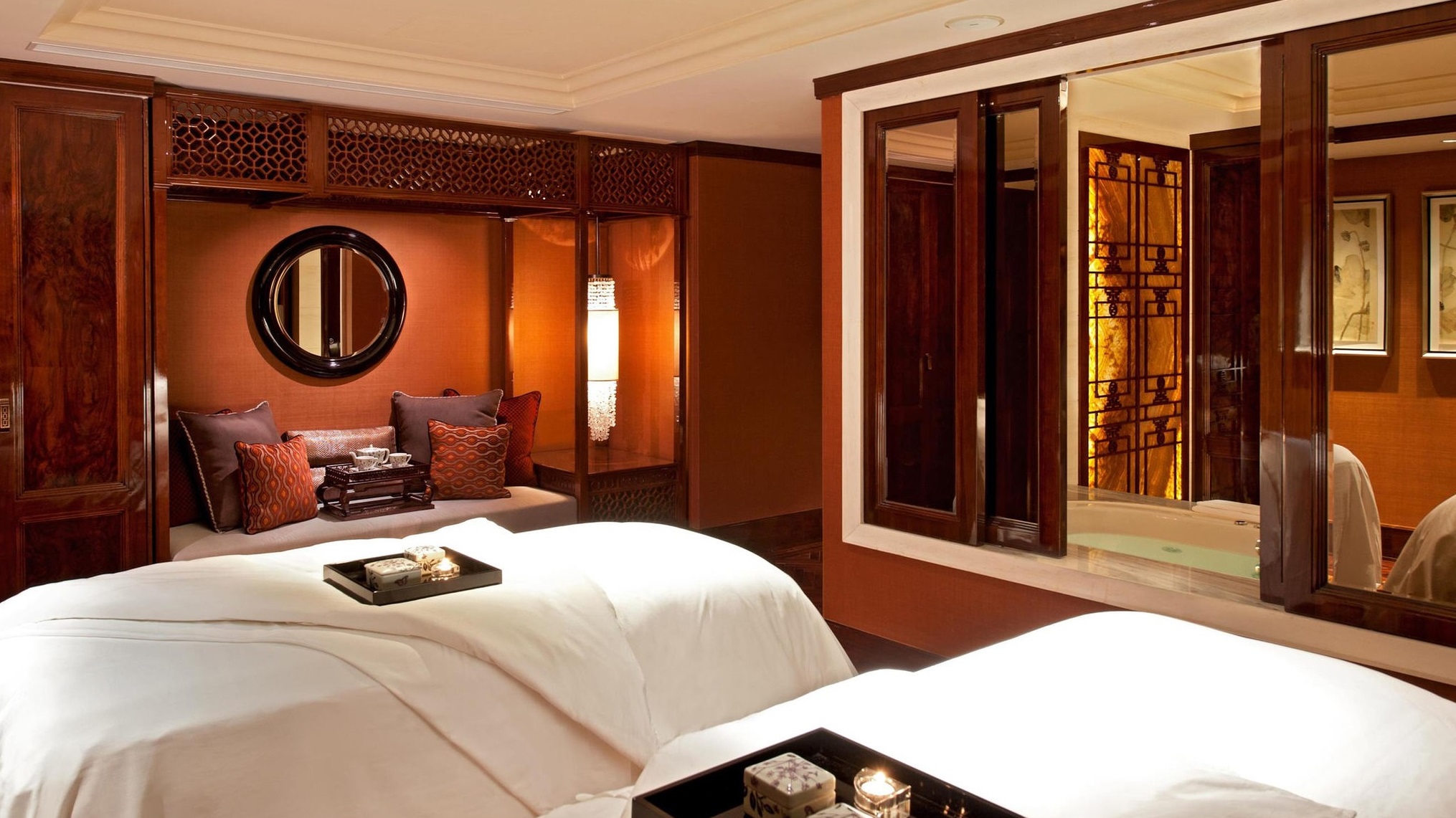 Image of Willow Stream Spa Fairmont Peace Hotel Shanghai China.