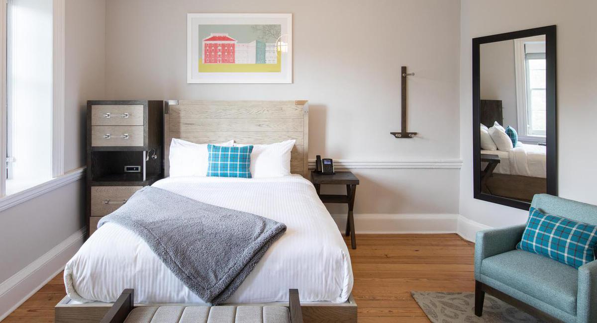 Image of Guestroom at Blackburn Inn, 1828, Member of Historic Hotels of America, in Staunton, Virginia, Accommodations