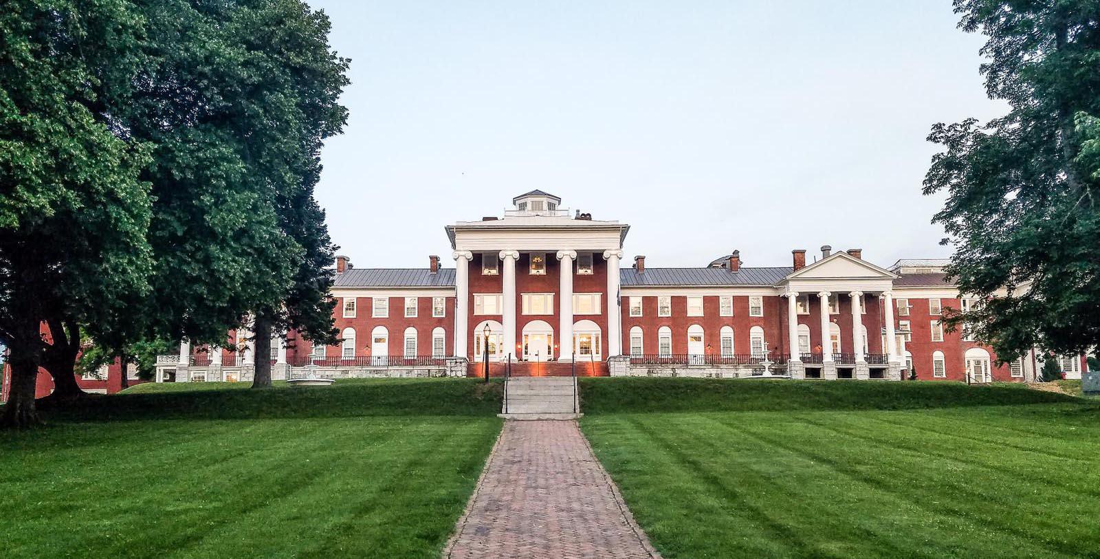 Image of Hotel Exterior at Blackburn Inn, 1828, Member of Historic Hotels of America, in Staunton, Virginia, Special Offers, Discounted Rates, Families, Romantic Escape, Honeymoons, Anniversaries, Reunions